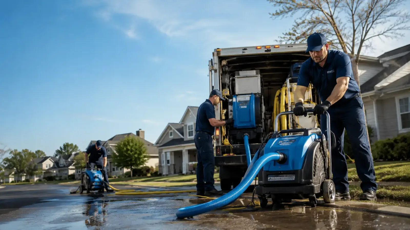 Flood Damage Cleanup in Sumerco, WV